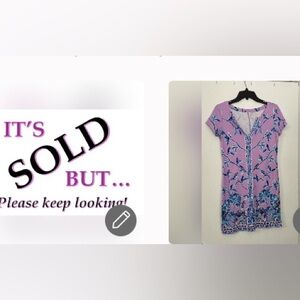 LILLY PULITZER Sophiletta UPF 50 Purple Iris Dress Size S BEAUTIFUL condition